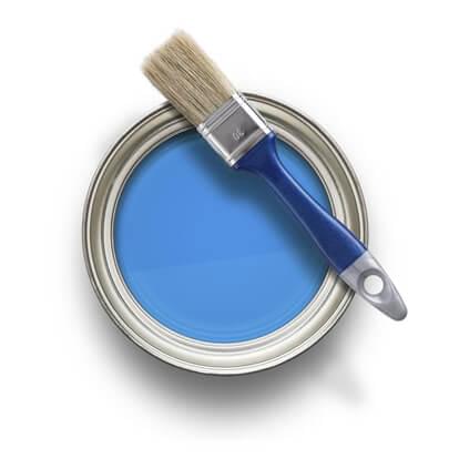 Can of Blue Paint